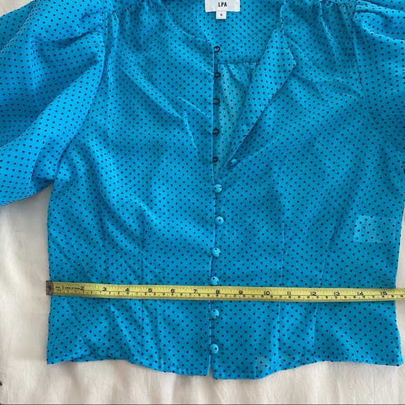 LPA Salma Top - Cerulean Blue - Small - Picture 14 of 14